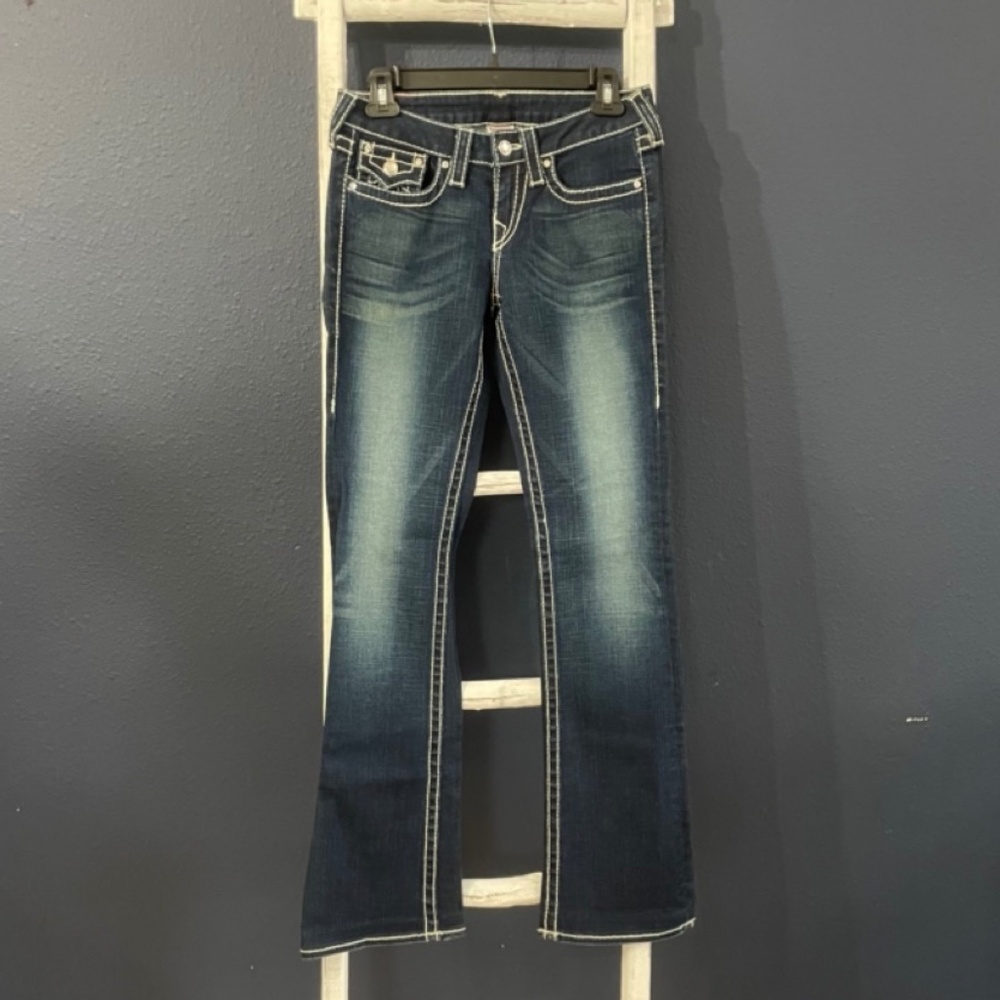 Vintage (New - never washed or worn) True Religion Bootcut Rhinestone Jeans